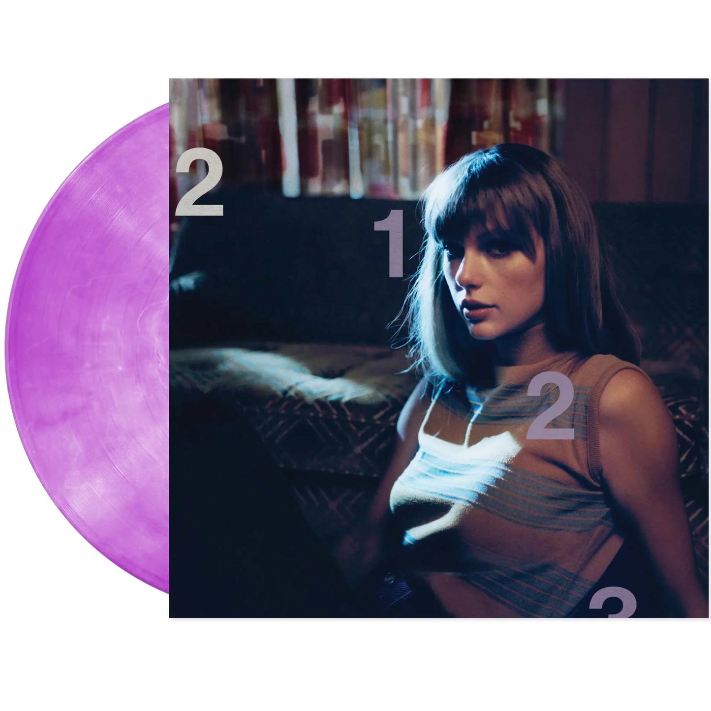 Taylor Swift Midnights [Explicit Content] (Indie Exclusive, Limited Edition, Colored Vinyl, Purple Marble) | Vinyl
