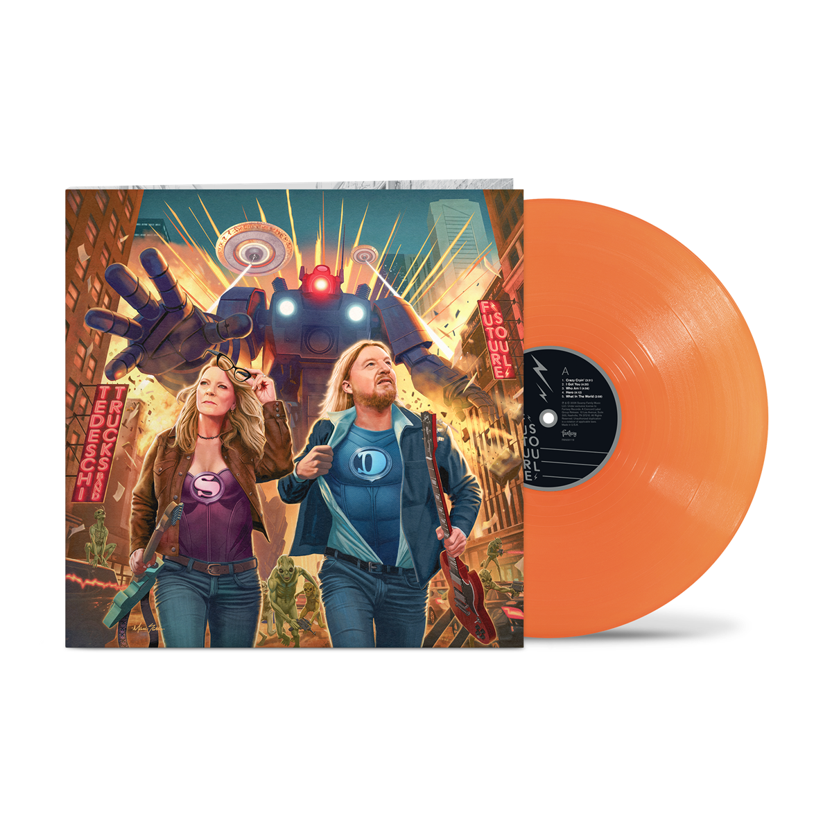 Tedeschi Trucks Band Future Soul (Limited, Indie Exclusive) [180G Orange Crush LP] | Vinyl