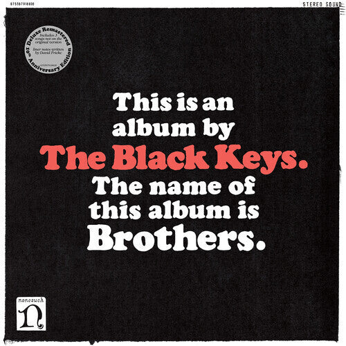 The Black Keys Brothers: 10th Anniversary Edition (Deluxe Edition, Remastered, Gatefold LP Jacket) (2 Lp's) | Vinyl