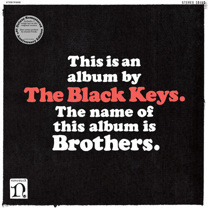 The Black Keys Brothers: 10th Anniversary Edition (Deluxe Edition, Remastered, Gatefold LP Jacket) (2 Lp's) | Vinyl