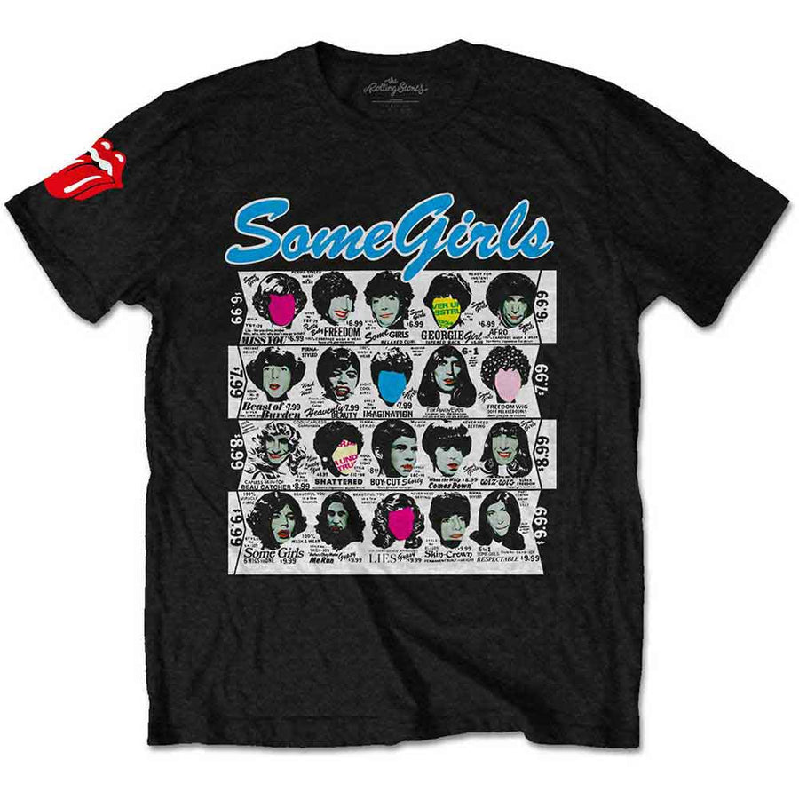 The Rolling Stones Some Girls Album T-Shirt - Black | Apparel