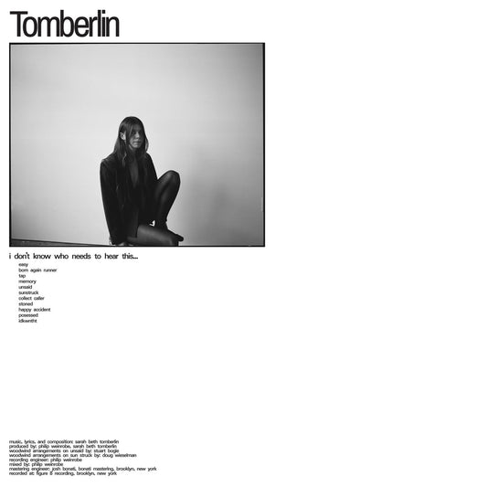 Tomberlin I Don’T Know Who Needs To Hear This... (Indie Exclusive Transparent Orange Vinyl) | Vinyl