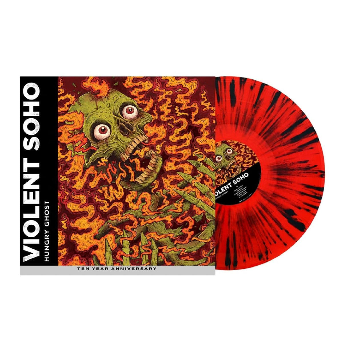 Violent Soho Hungry Ghost (10 Year Anniversary Edition) (Yellow With Orange & Red Splatter Vinyl) | Vinyl