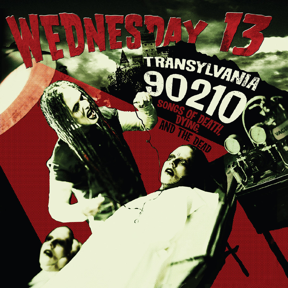 Wednesday 13 Transylvania 90210—Songs Of Death, Dying, And The Dead - Remastered (Neon Green Vinyl) | Vinyl